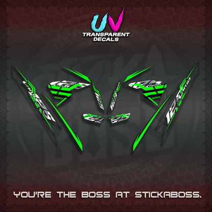 CLICK V2 VARIO UV TRANSPARENT DECALS (2026 SHARP LINES 01)STICKER DECALS By STICKABOSS