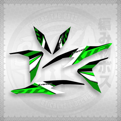 STICKER DECALS for CLICK V2 (CV2VA20MA) By STICKABOSS (SOFIE LAMINATED WATERPROOF)