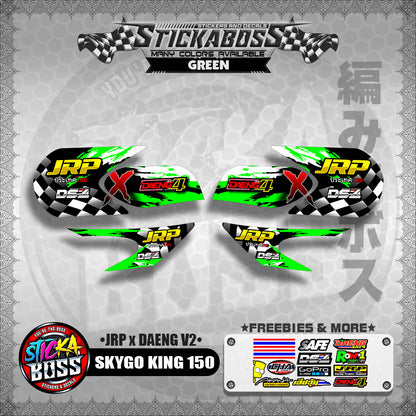 SKYGO KING 150 DECALS ( JRP x DAENG V2 )【WITH FREEBIES】