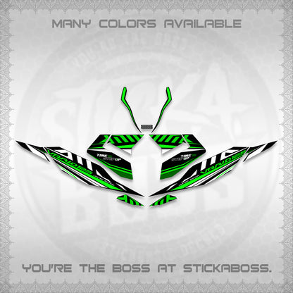 CLICK 125 V4 VARIO DECALS (2026 VR0007 DESIGN) STICKER KITS By STICKABOSS