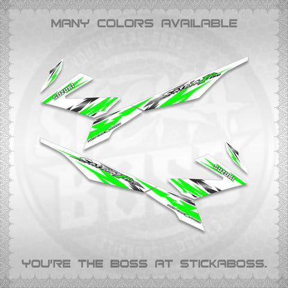 RAIDER 150 FI FOR WHITE SATRIA DECALS (TH CODE 2) STICKER DECALS BY STICKABOSS (Copy) (Copy)