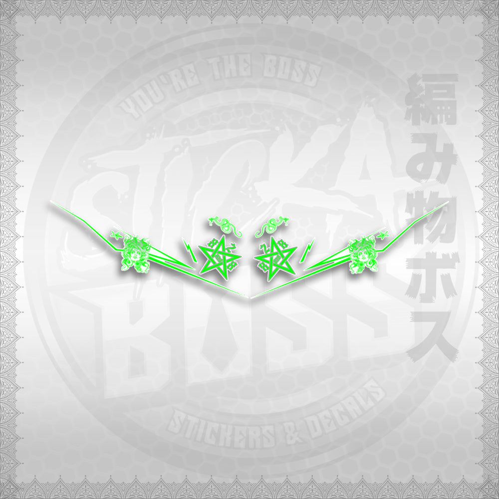 STICKER DECALS for ADV 160 (A160MESN) By STICKABOSS (SOFIE LAMINATED WATERPROOF) (Copy)