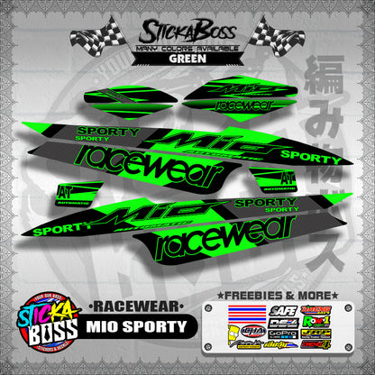 MIO SPORTY DECALS ( RACEWEAR )【WITH FREEBIES】