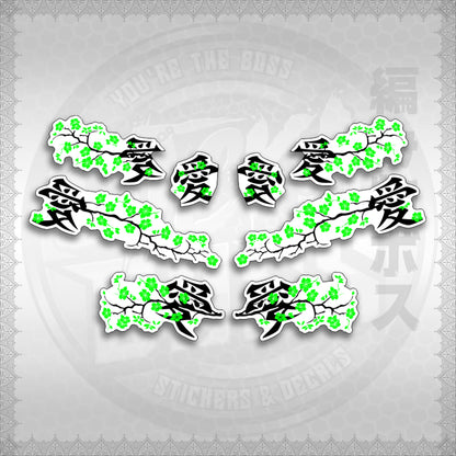 STICKER DECALS for NMAX V2 INDO FOR WHITE (NV2FWSAXFL) By STICKABOSS (SOFIE LAMINATED WATERPROOF)