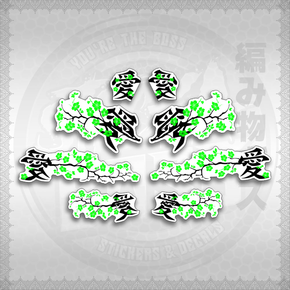 STICKER DECALS for NMAX V1 INDO FOR WHITE (NV1FWSAXFL) By STICKABOSS (SOFIE LAMINATED WATERPROOF)