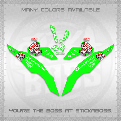 CLICK V3 DECALS (2026 RACE ZOMBIE DESIGN)STICKER DECALS By STICKABOSS
