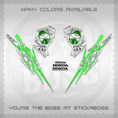 BEAT FI V2 FOR WHITE DECALS (2026 BEATSTREET DESIGN) STICKER KITS BY STICKABOSS