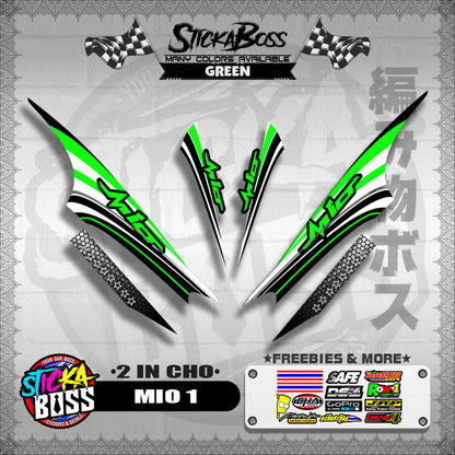 MIO 1 DECALS ( 2 IN CHO )【WITH FREEBIES】