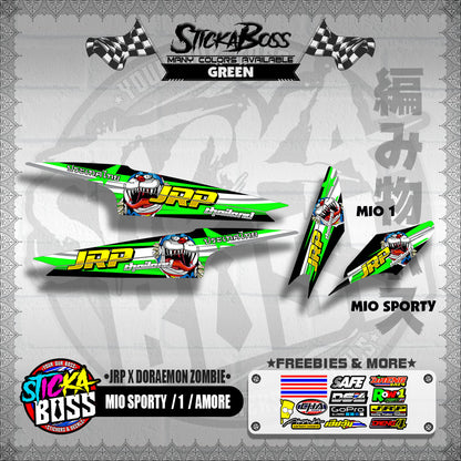 MIO SPORTY / 1 / AMORE DECALS ( JRP X DORAEMON ZOMBIE )【WITH FREEBIES】