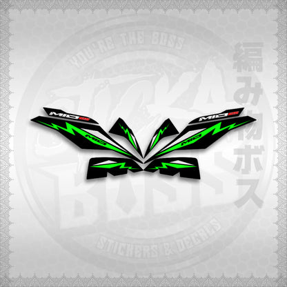 STICKER DECALS for MIO I 125 M3 INDO (MIIMOA4) By STICKABOSS (SOFIE LAMINATED WATERPROOF)