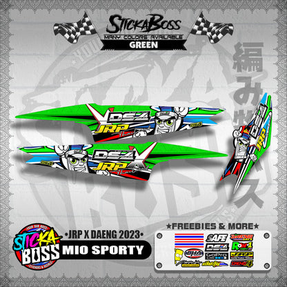 MIO SPORTY DECALS ( DAENG X JRP 2023 )【WITH FREEBIES】