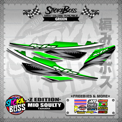 MIO SOULTY DECALS ( Z EDITION )【WITH FREEBIES】