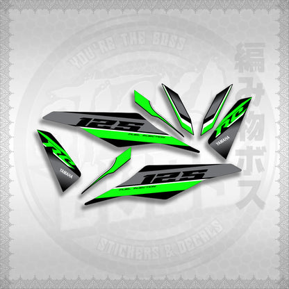 MIO I 125 M3 DASH RC EDITION STICKER DECALS By STICKABOSS (SOFIE LAMINATED WATERPROOF)