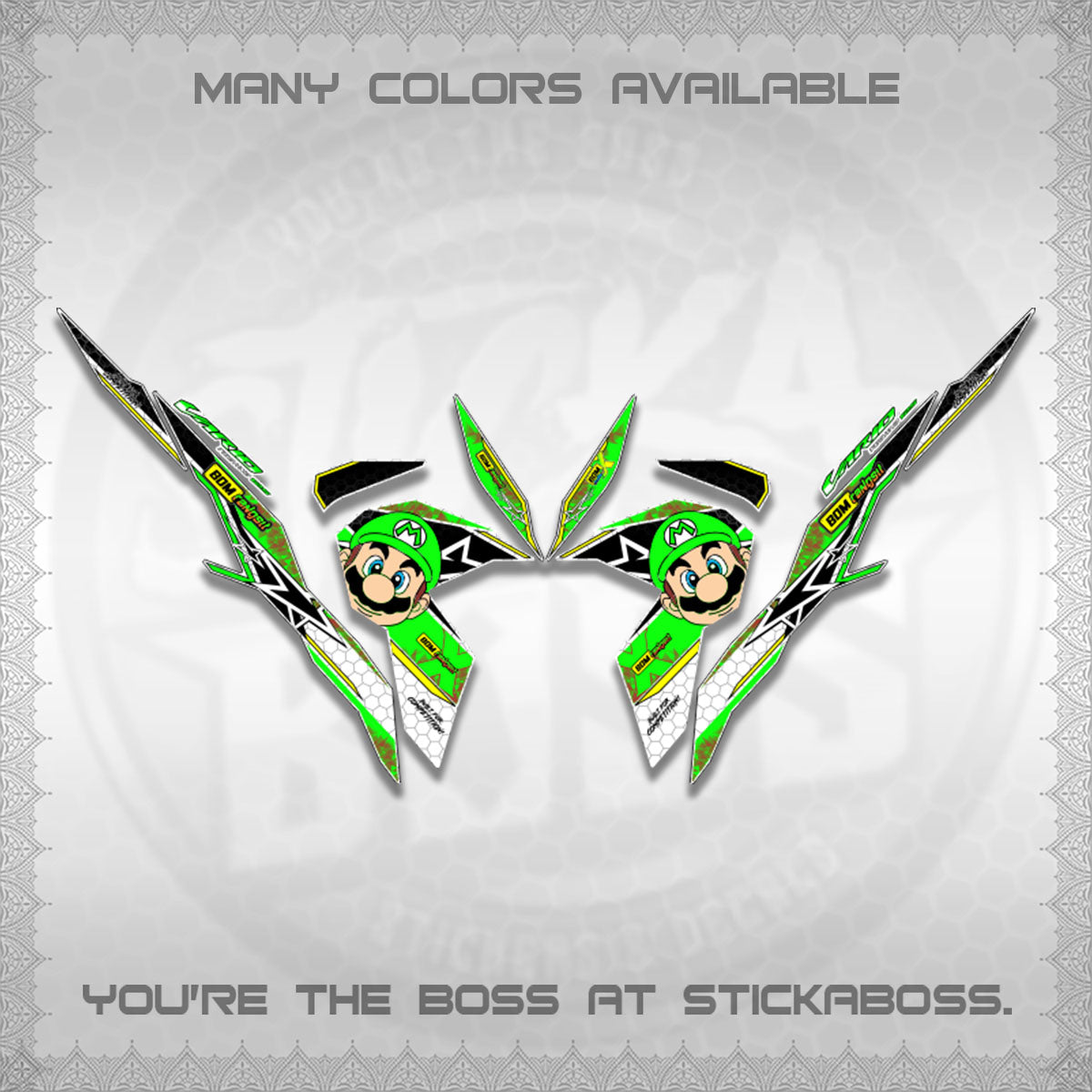 CLICK V3 VARIO DECALS (BOMX VARIO INSPIRED)STICKER DECALS By STICKABOSS