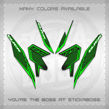 CLICK 125 V3 DECALS (2026 LINE UP DESIGN) STICKER KITS By STICKABOSS