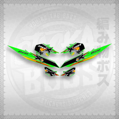 BEAT Fi V2 INDO CONCEPT ( TERBARU MOTIF ) STICKER DECALS By STICKABOSS