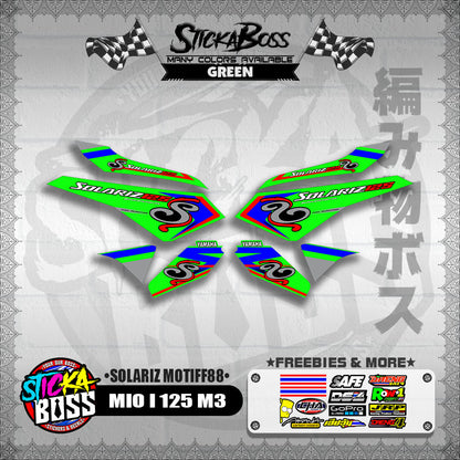 MIO I 125 M3 DECALS ( SOLARIZ MOTIFF88 )【WITH FREEBIES】