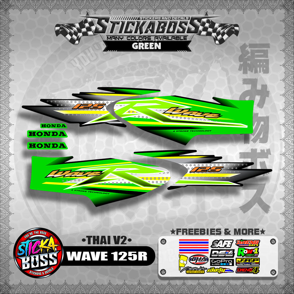 HONDA WAVE 125 R ( THAI V2 ) 【WITH FREEBIES】