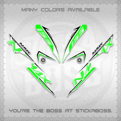 NMAX V1 THAI FOR WHITE DECALS (2020 DESIGN) STICKER DECALS By STICKABOSS