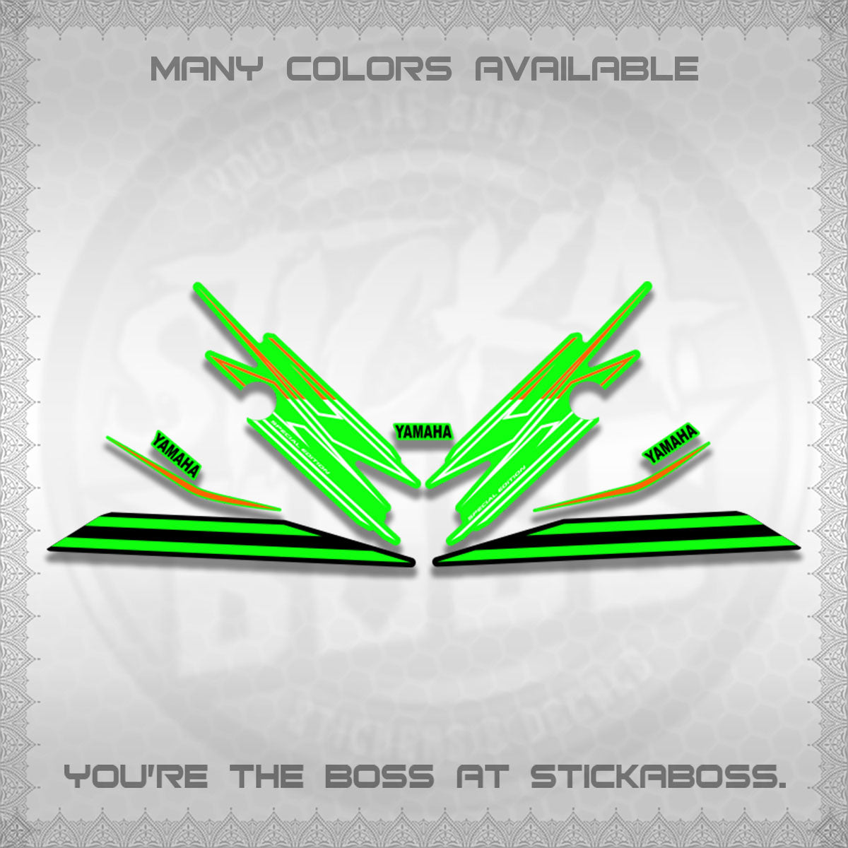 NMAX DECALS (CYBER CITY NEO TURBO)STICKER DECALS By STICKABOSS