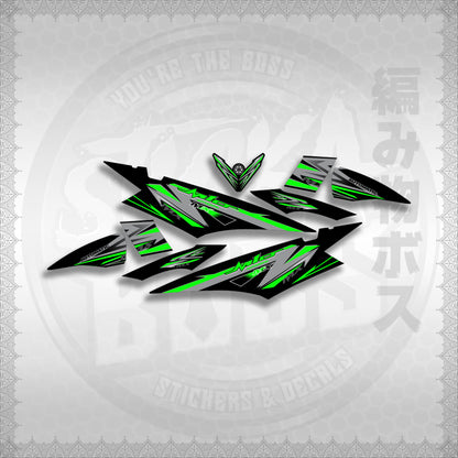 MIO SOUL I STRIPING CARBURETOR STICKER DECALS By STICKABOSS (SOFIE LAMINATED WATERPROOF)