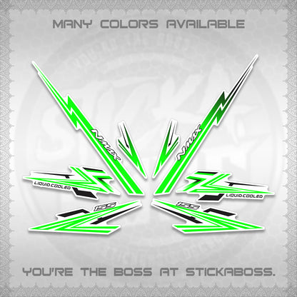 NMAX V2 INDO-MALAY DECALS (MI05 DESIGN) STICKER DECALS BY STICKABOSS (Copy)