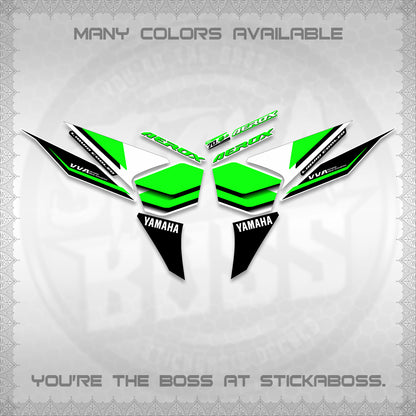 AEROX V3 DECALS (70TH ANNIVERSARY DESIGN) STICKER DECALS By STICKABOSS (Copy) (Copy) (Copy) (Copy) (Copy) (Copy)