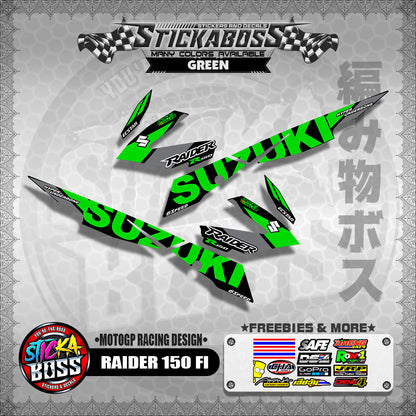 RAIDER 150 FI DECALS ( MOTOGP RACING DESIGN )【WITH FREEBIES】