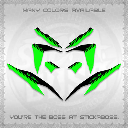 CLICK V2 DECALS (TRUENO STYLE DESIGN) STICKER KITS BY STICKABOSS