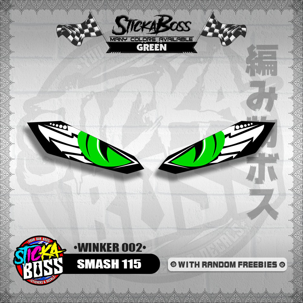 SMASH 115 (WINKER 002) TRANSPARENT【WITH FREEBIES】
