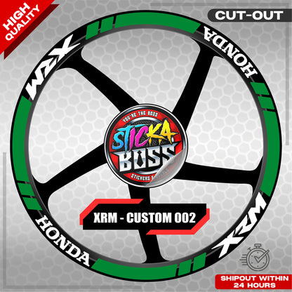 XRM MAG STICKER SET ( 2 MAGS ) - CUSTOM 002 | VINYL WATERPROOF CUT-OUT DECALS