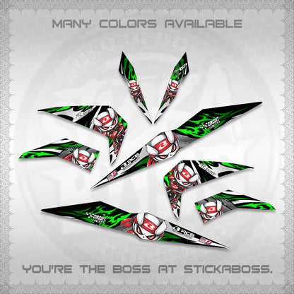 BEAT FI V2 DECALS (2026 NEW RCB 2.0 DESIGN) STICKER KITS BY STICKABOSS