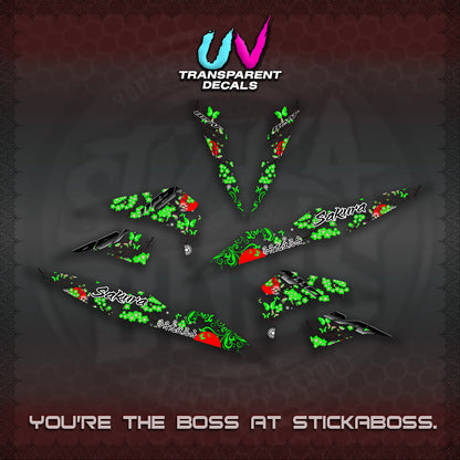 BEAT V2 UV TRANSPARENT INDO DECALS (2026 SAKURA NEW STYLE)STICKER DECALS By STICKABOSS
