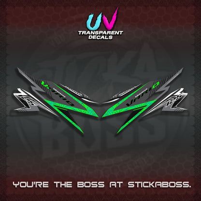 CLICK 125 V2  UV TRANSPARENT VARIO DECALS (2 TONE VIETNAM MOTIF 2026)STICKER DECALS By STICKABOSS