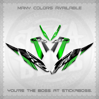 CLICK 125 V4 MALAYSIAN VARIO DECALS (2020 DESIGN) STICKER DECALS By STICKABOSS
