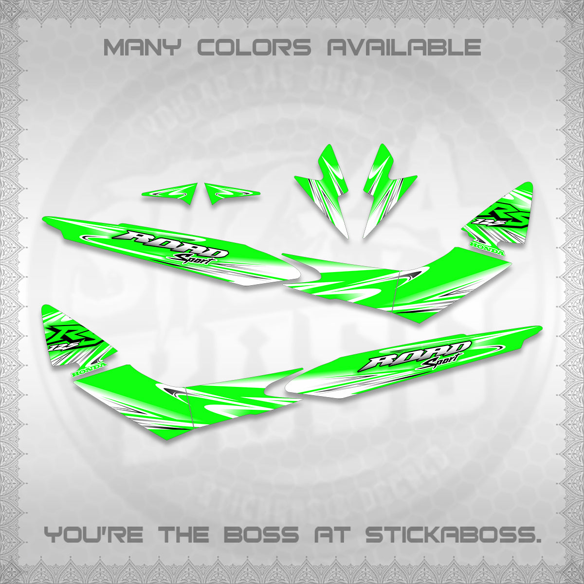 RS 125 CARB DECALS (2026 NEW DESIGN)STICKER DECALS By STICKABOSS