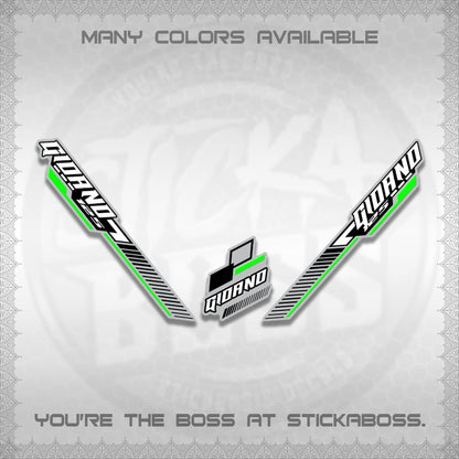 GIORNO DECALS (2026 RACING CAR  PATTERN)STICKER DECALS BY STICKABOSS