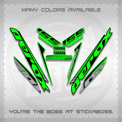 AEROX V3 STOCK STRIPING DECALS (SP EDITION)STICKER DECALS By STICKABOSS