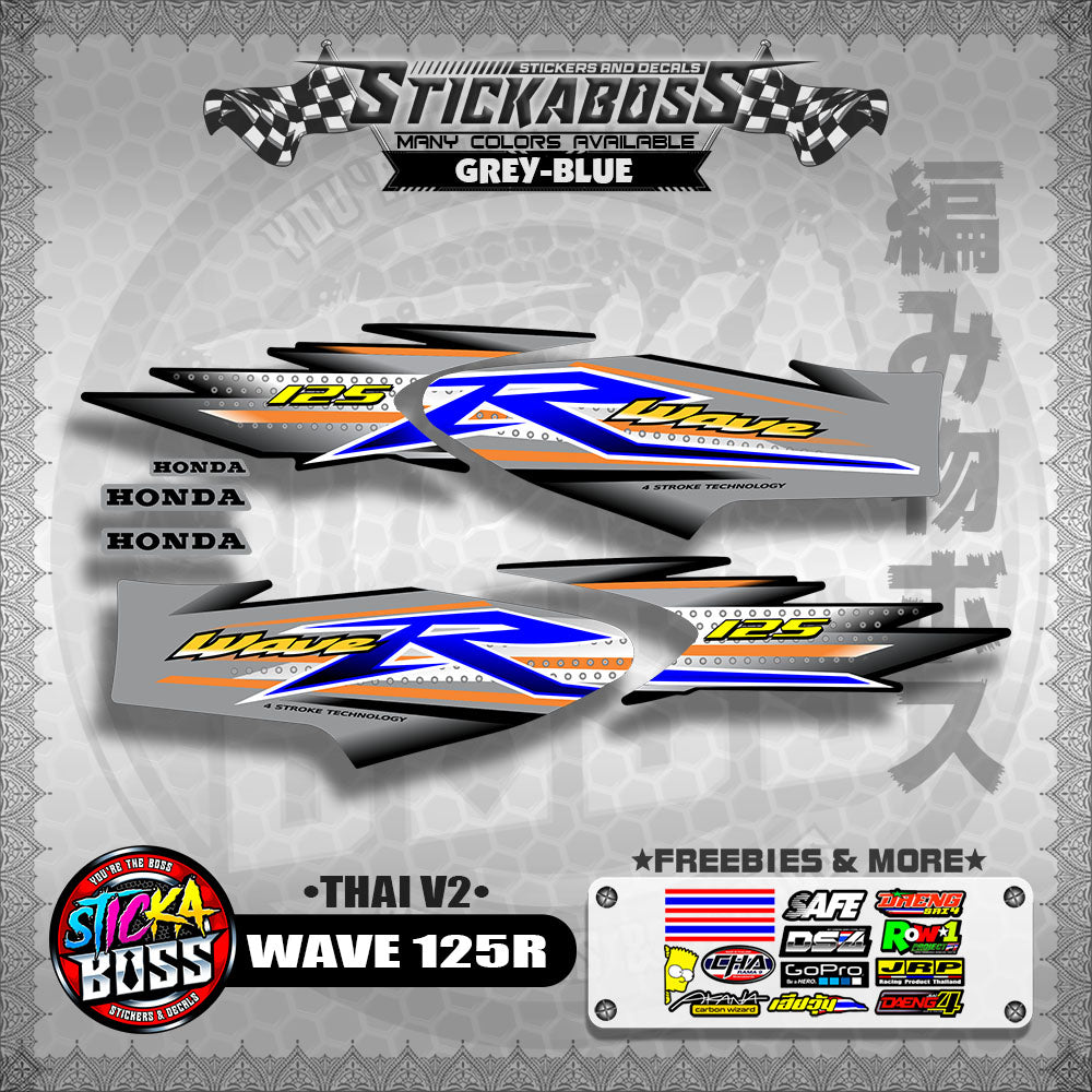 HONDA WAVE 125 R ( THAI V2 ) 【WITH FREEBIES】