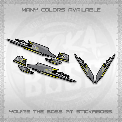 NMAX V1 THAI-INDO DECALS (THMI 02 DESIGN)STICKER DECALS By STICKABOSS