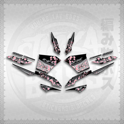 STICKER DECALS for AEROX V3 ALPHA TURBO INDO-MALAYSIAN (AV3SAIN) By STICKABOSS (SOFIE LAMINATED WATERPROOF)