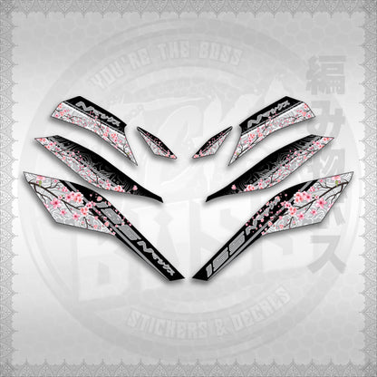 STICKER DECALS for NMAX V3 TURBO INDO (NV3SAIN) By STICKABOSS (SOFIE LAMINATED WATERPROOF)