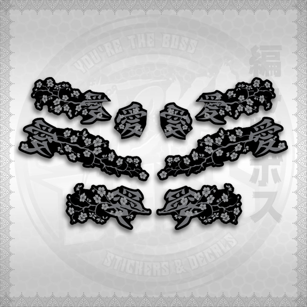 STICKER DECALS for NMAX V2 INDO (NV2SAXFL) By STICKABOSS (SOFIE LAMINATED WATERPROOF)