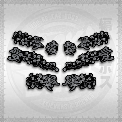 STICKER DECALS for NMAX V2 INDO (NV2SAXFL) By STICKABOSS (SOFIE LAMINATED WATERPROOF)