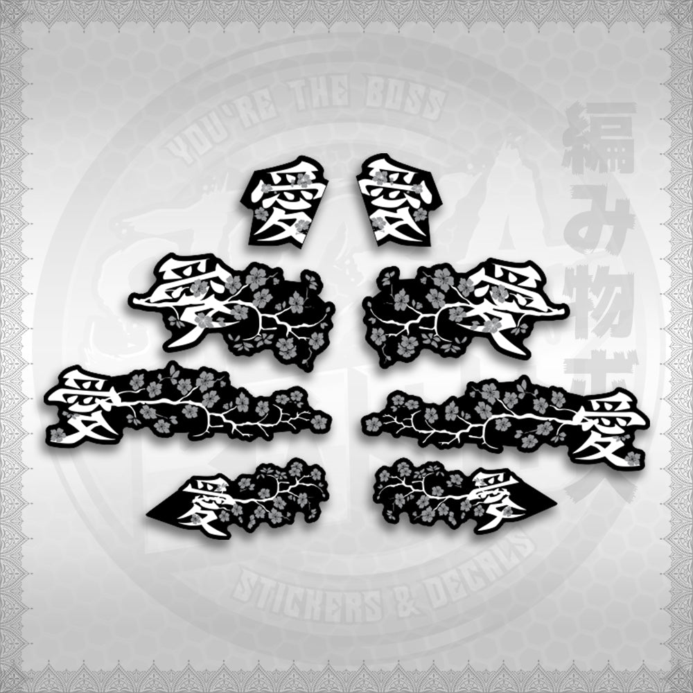 STICKER DECALS for NMAX V3 TURBO INDO (NV3SAXFL) By STICKABOSS (SOFIE LAMINATED WATERPROOF)