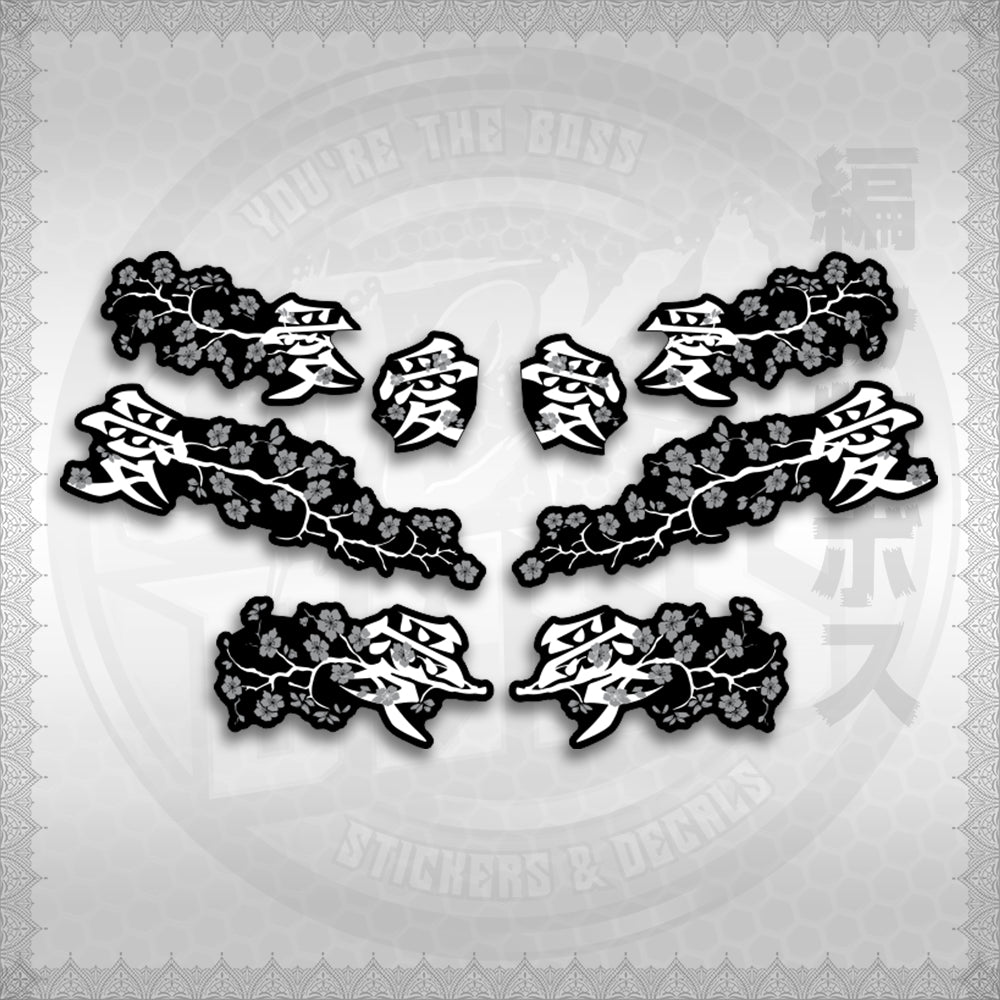 STICKER DECALS for NMAX V2 INDO (NV2SAXFL) By STICKABOSS (SOFIE LAMINATED WATERPROOF)