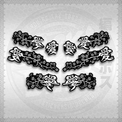 STICKER DECALS for NMAX V2 INDO (NV2SAXFL) By STICKABOSS (SOFIE LAMINATED WATERPROOF)