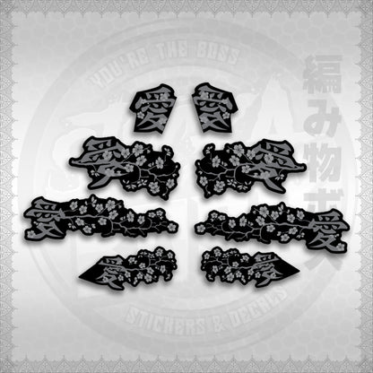 STICKER DECALS for NMAX V3 TURBO INDO (NV3SAXFL) By STICKABOSS (SOFIE LAMINATED WATERPROOF)