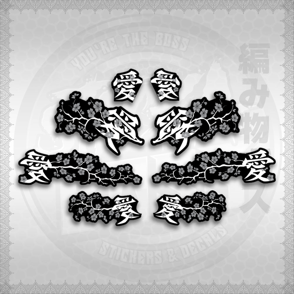 STICKER DECALS for NMAX V1 INDO (NV1SAXFL) By STICKABOSS (SOFIE LAMINATED WATERPROOF)