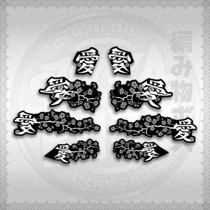 STICKER DECALS for NMAX V3 TURBO INDO (NV3SAXFL) By STICKABOSS (SOFIE LAMINATED WATERPROOF)